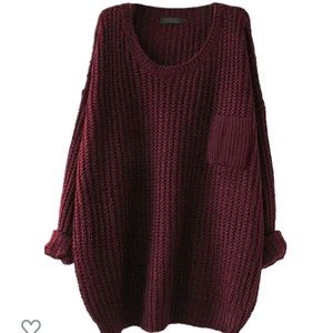 Oversized sweater